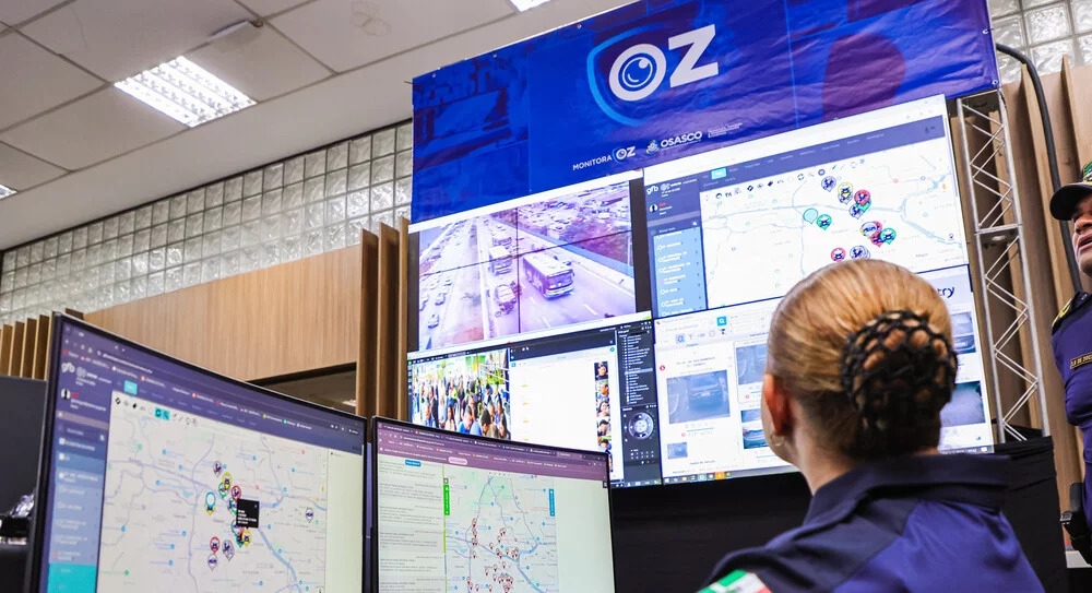 Osasco lança o Monitora OZ, programa para reforçar o sistema de segurança da cidade
