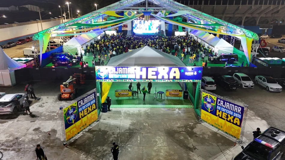 Prefeitura de Cajamar estreia com sucesso o “Cajamar na Torcida pelo Hexa