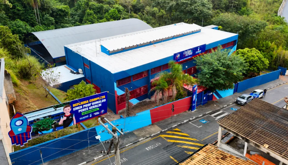 Prefeitura de Cajamar entrega obras de revitalização do Colégio do Futuro ‘Ronaldo Peres Geraldi’
