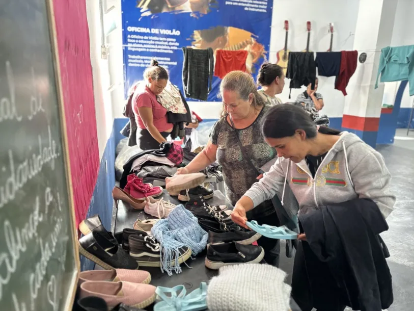 Varal Solidário leva acolhimento e beneficia famílias no Ponunduva
