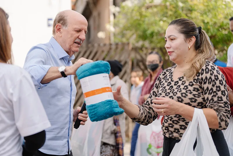 Beto Piteri destaca avanço da Campanha do Agasalho e reforça ações solidárias em Barueri