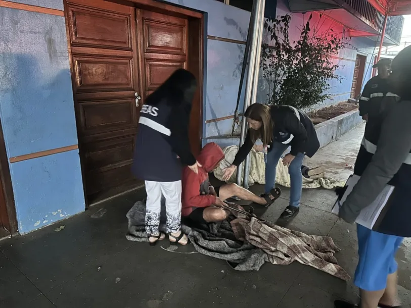 Cajamar intensifica abordagens sociais para acolher pessoas em situação de rua durante o inverno