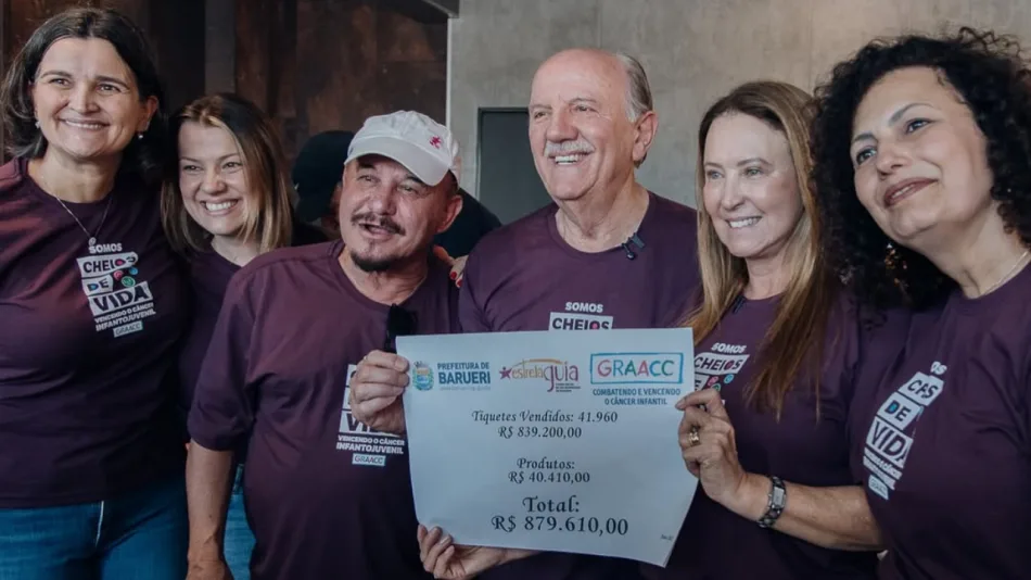 Barueri inicia campanha em prol do GRAACC e reforça tradição de solidariedade