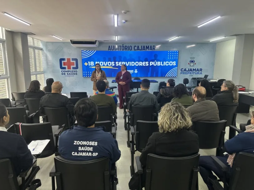 Cajamar dá posse a 18 novos servidores para reforçar os serviços públicos
