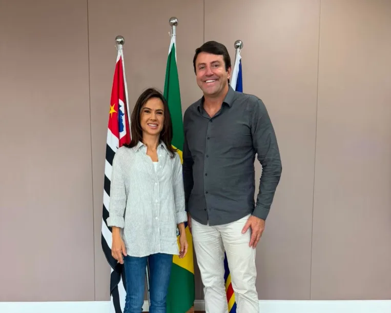 Elvis Cezar recebe Bruna Furlan e destaca parceria em prol da saúde e do desenvolvimento regional