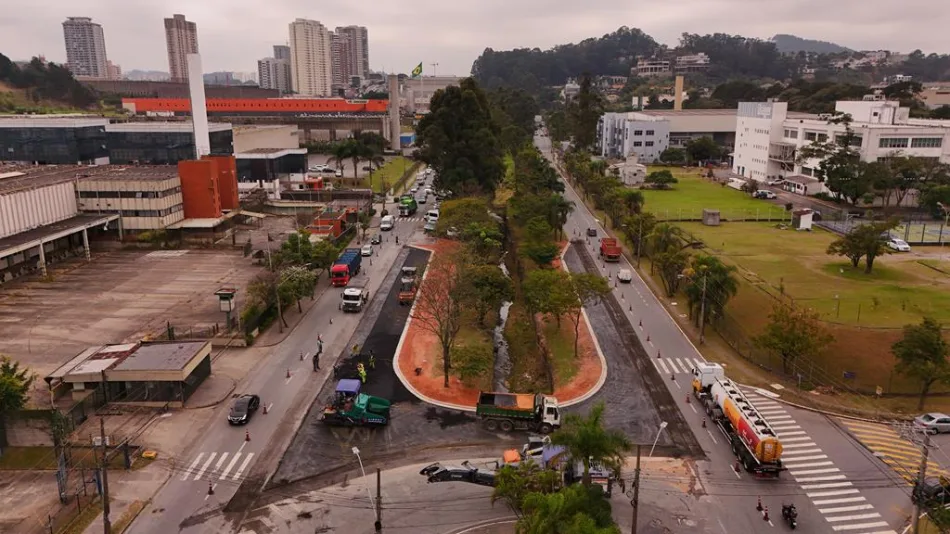 Nova alça de retorno na Avenida Piracema vai melhorar acesso à Castello Branco