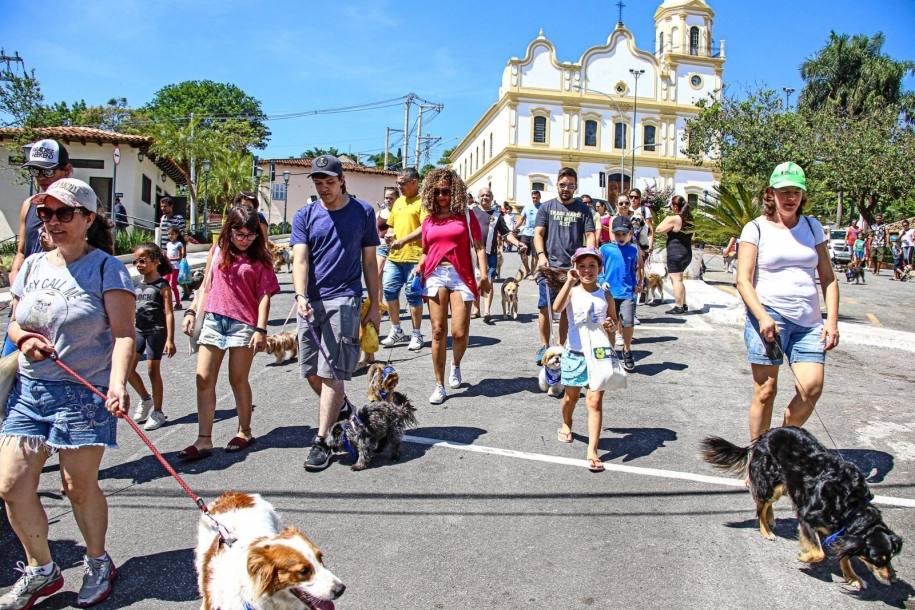 Santana de Parnaíba promove mais uma edição do projeto Cãominhada