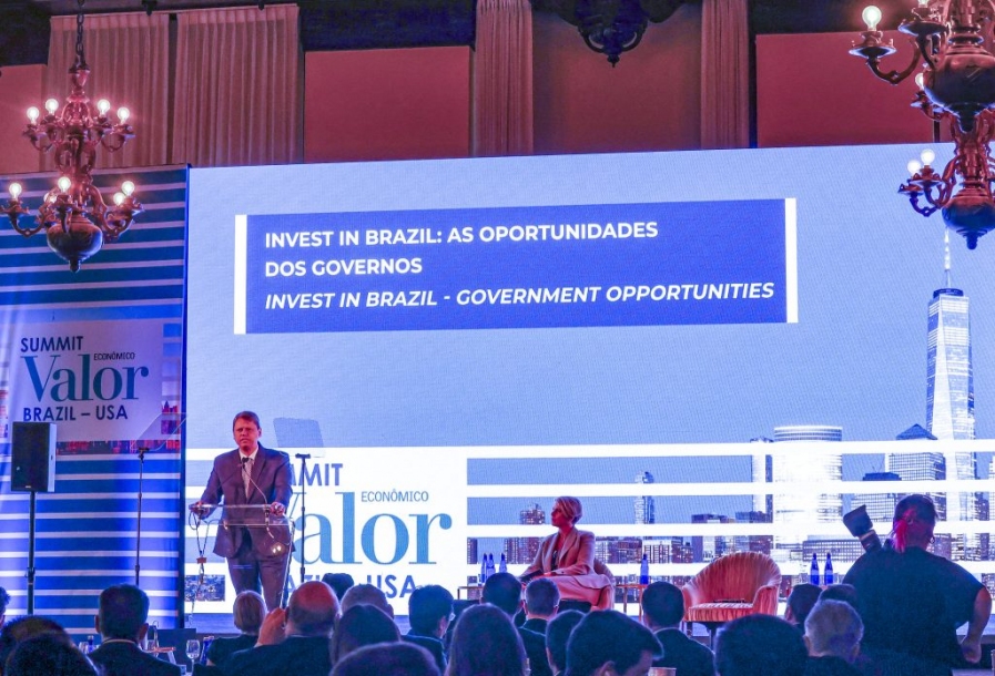 Tarcísio participa de painéis nos EUA para discutir investimentos privados em SP